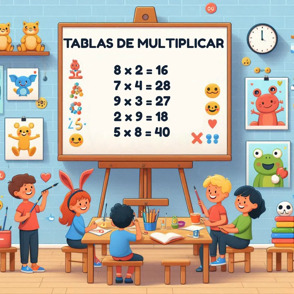 Tablas de multiplicar